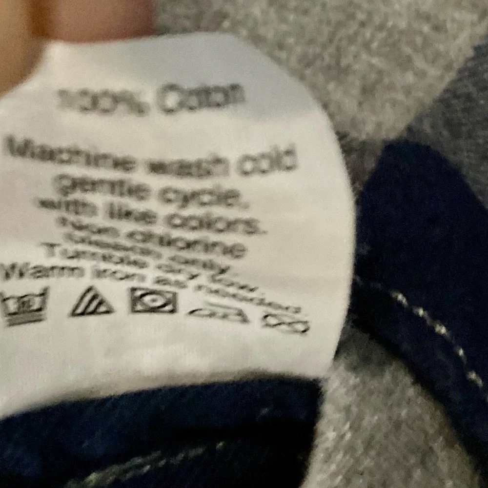 J. Crew Women’s Size Small Blue/Grey‎ Button Down “The Perfect Shirt”